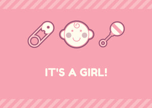 Its a Girl Sign (18x24)