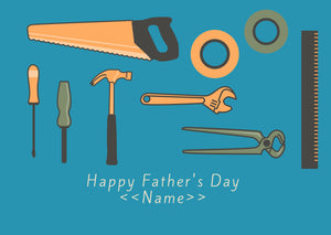 Tools Fathers Day Sign (18x24)